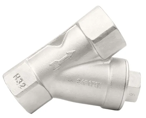 Vista 6 de Colador Y de Acero Inoxidable de 1/4" - 800WOG, FxF NPT