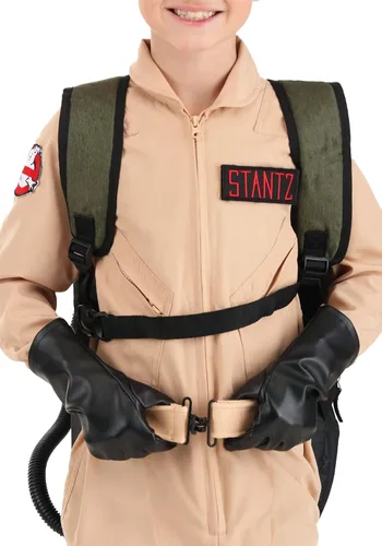 Vista 4 de Fun Costumes Guantes de cosplay de Cazafantasmas para niños - ST, Negro