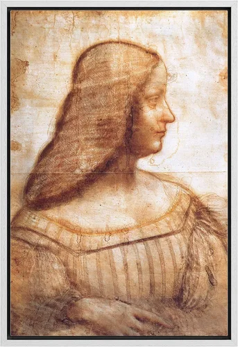 Vista 64 de wall26 Lienzo impreso para pared, diseño de Salomé y San Juan Bautista, por Solario, Historia del Renacimiento, ilustraciones de bellas artes, arte