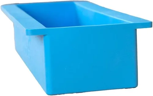 Vista 3 de MUDFLEX EZ Clean - Sartén flexible para paneles de yeso de 10.5 pulgadas, silicona suave, agarre EZ Squeeze - Antiadherente - Resistente al óxido