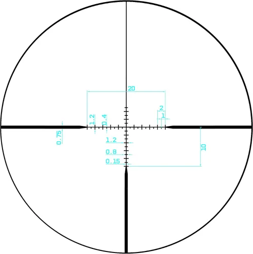 Vista 5 de Monstrum Alcance de rifle Marauder 6-24x50 con objetivo ajustable AO