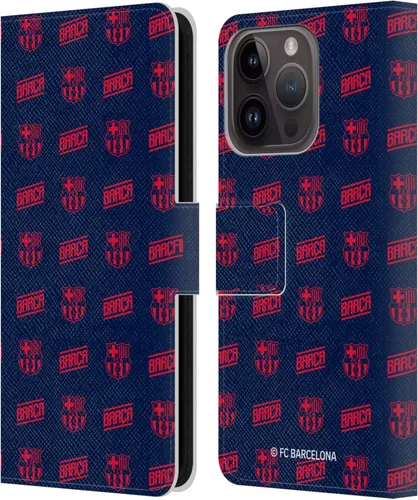 Vista 70 de Head Case Designs Funda de piel con licencia oficial del FC Barcelona Barca Crest Graphics para iPhone 11