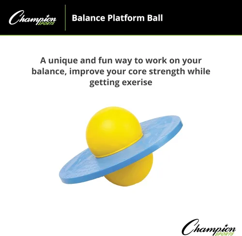 Vista 4 de Champion Sports LBALL - Pelota de plataforma de equilibrio
