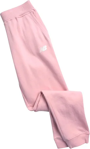 Vista 5 de New Balance Pantalones deportivos para niña, forro polar de mezcla de algodón suave con cordón y bolsillos (tallas 8-16)