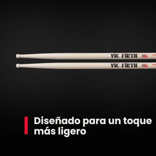 Vista 6 de Vic Firth Baquetas combinadas American Custom SD4