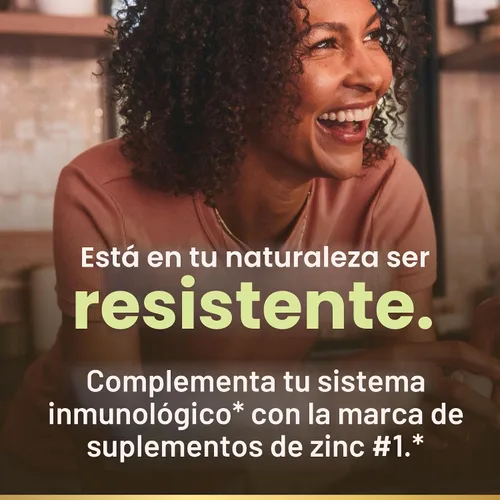 Vista 4 de Nature's Bounty Comprimidos de zinc, 50 mg, suplemento para apoyo inmunitario y antioxidante, promueve la salud de la piel, 250 comprimidos