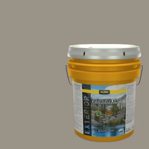 Vista 83 de Rodda Paint CASCADIA XL Pintura e imprimación satinada exterior en uno, cuarto de galón, pimienta de Jamaica