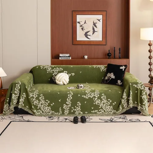 Vista 16 de VClife Funda para silla con acento azteca bohemio de 59 x 71 pulgadas, funda reversible y lavable de felpilla para sillón, color marrón castaño