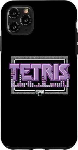 Vista 12 de Funda con logotipo de 8 bits para iPhone 11 Tetris