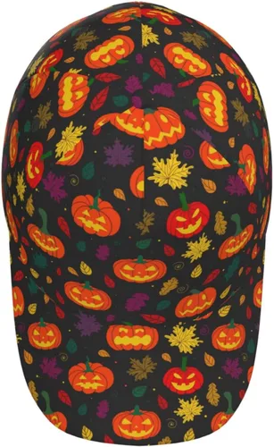 Vista 4 de Gorra de béisbol de Halloween, gorra de sol de camionero, ajustable, gorra de béisbol para mujeres y hombres