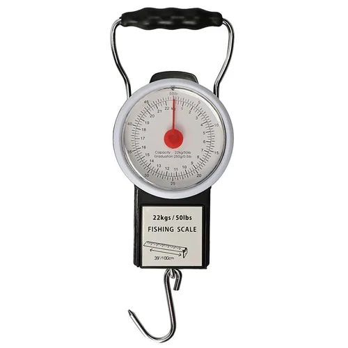 Vista 10 de Goture 2 básculas colgantes de pesca, báscula mecánica de cocina y pesca de peces, báscula de peso portátil multiusos con cinta métrica
