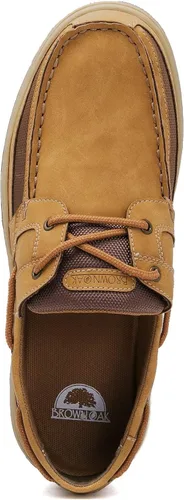 Vista 6 de Brown Oak Zapatos casuales de espuma viscoelástica para hombre