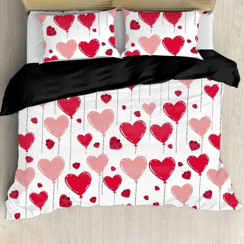 Vista 46 de BIGCARJOB Juego de funda de edredón para niños, tamaño individual, con estampado de rubí, fútbol americano, para niños, adolescentes, juego de funda