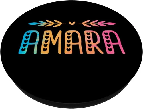 Vista 2 de Regalo temático Amara: regalo personalizado para Amara PopSockets intercambiables PopGrip