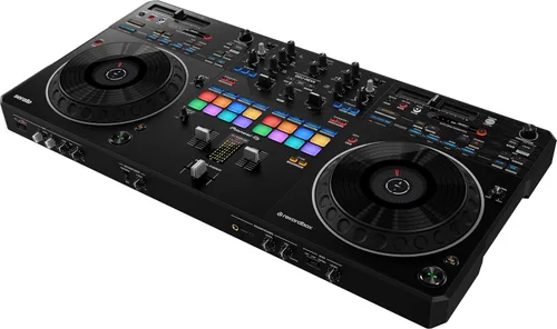 Vista 3 de Pioneer DDJ-REV5 - Controlador DJ de 4 canales con cubierta protectora de policarbonato Decksaver DS-PC-DDJREV5
