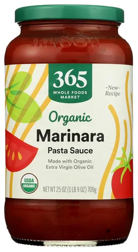 Vista 7 de 365 by Whole Foods Market, Salsa de pasta de hierbas italianas orgánicas, 25 onzas