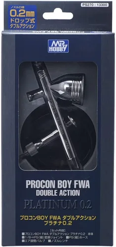 Vista 4 de GSI Creos Mr. Procon Boy FWA Platinum Aerógrafo, 0.008 in