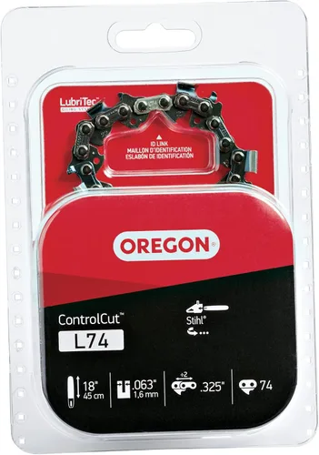 Vista 5 de Oregon. Cadena de sierra L74, 35Sl Cincel Pro-Guard, eslabón en C, se adapta a modelos Stihl, 18 pulgadas., 1 Cadena de sierra de repuesto