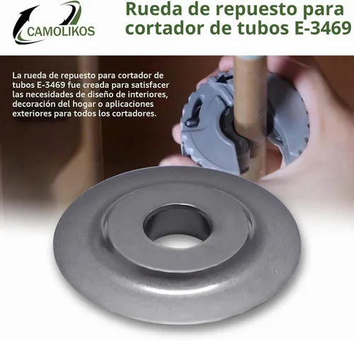 Vista 3 de E-3469 Modelo Tubing Cutter Reemplazo Rueda (4 Unids) Para 41317 Piezas De Repuesto De Máquina De Corte