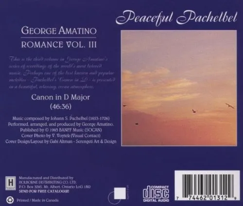 Vista 2 de Romance Volumen 3: Pachelbel pacífico