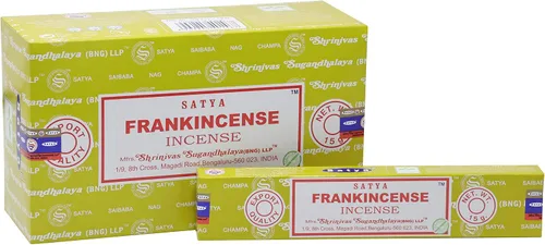 Vista 39 de EARTH Satya Super Hit Yoga Ritual Varillas de incienso de 15 GMS (paquete de 12) (certificado verde) Agarbatti indio perfumado enrollado a mano