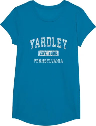 Vista 44 de Yardley Pennsylvania PA - Camiseta de manga corta, diseño deportivo