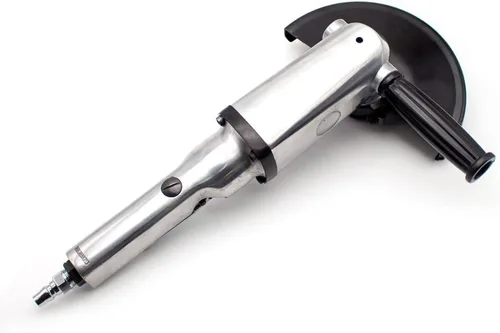 Vista 2 de Amoladora angular neumática de 7 pulgadas Pulidora de lijadora de aire Pulidora de viento Máquina pulidora 180MM 6500RPM