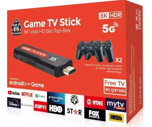 Vista 2 de Game Box 8k Hdr Tv Box