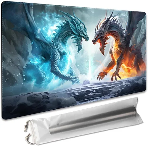 Vista 5 de Tapete de Juego de Mesa Premium de 24x14 pulgadas TCG Compatible con OCG CCG RPG MTG Tapetes de Juego, Alfombrilla de Ratón Tapete de Escritorio
