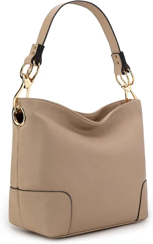 Vista 32 de Montana West - Bolsas hobo medianas para mujer, con asa superior, bandolera, bolso cruzado, bolsa de mano tipo cubo
