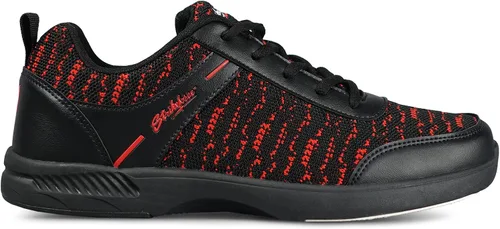 Vista 3 de KR Strikeforce Aviator Hombres Zapatos De Bolos Rojo
