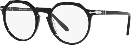 Vista 2 de Persol PO3281S - Gafas de sol redondas, NegroTransiciones 8 Gris