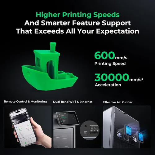 Vista 4 de Creality Paquete de impresora 3D combinada K2 Plus con Creality CFS