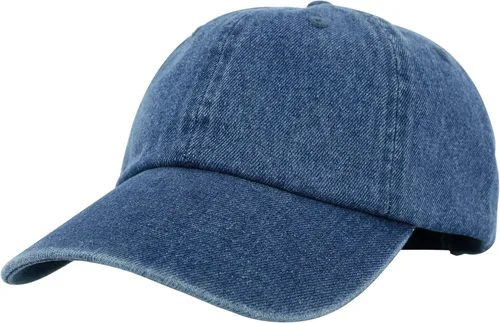 Vista 2 de Gelante Gorras de béisbol 100% algodón liso en blanco tamaño ajustable al por mayor a granel de 12