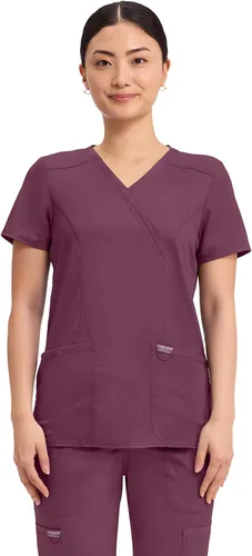 Vista 27 de Cherokee WW Revolution - Camisa de enfermería con 2 bolsillos para mujer ciel