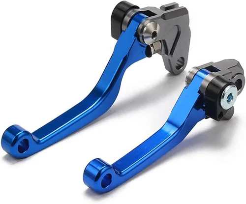 Vista 3 de JFG RACING - Palancas de freno y embrague plegables para Dirt Bike, palancas de embrague desmontables para YZ85 YZ80 2001-2014/RM85 2005-2019/RM125