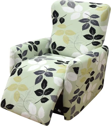 Vista 35 de Fundas para silla reclinable para silla reclinable, 4 piezas, funda para sofá reclinable con bolsillos, funda elástica antideslizante y reclinable