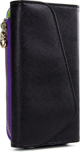Vista 7 de Kroo Cartera de mano con correa de muñeca y correa cruzada para smartphones o phablets de hasta 57 pulgadas funda de transporte embalaje sin