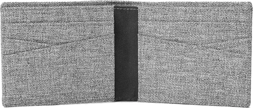 Vista 2 de Lanyani Carteras RFID plegables simples Sack - gris claro Minimalista