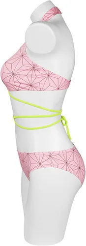 Vista 5 de BAKUGOU Tanjiro - Traje de baño para mujer Tanjiro Nezuko traje de baño Kimetsu No Yaiba traje de baño Demon Slayer Giyuu