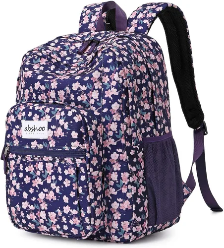 Vista 23 de Abshoo Classical Basic Mochila de viaje para escuela resistente al agua. Mochila escolar de espalda., Negro), BPDU1B1
