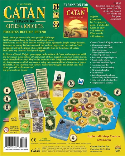 Vista 6 de Catan 5ª edición incluida con Catan: Ciudades y Caballeros Expansión
