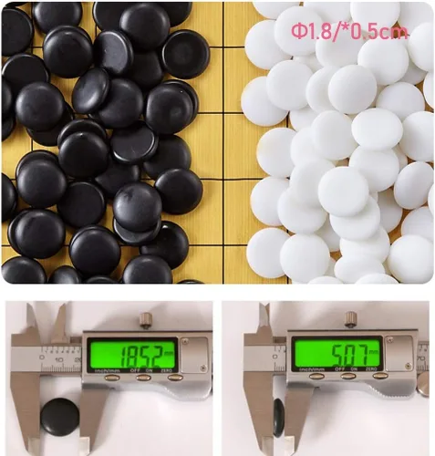 Vista 5 de YXCKG Gomoku & Go Juego de ajedrez para niños, diseño de cuadrícula de 9 x 9/13 x 13, tamaño portátil para viajes, dibujos animados para niños
