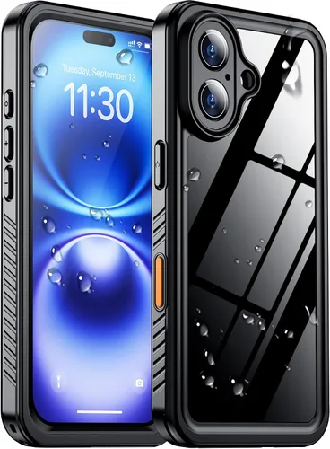 Vista 17 de Funda impermeable para iPhone 12, impermeable, antideslizante, a prueba de golpes, para iPhone 12, color negro