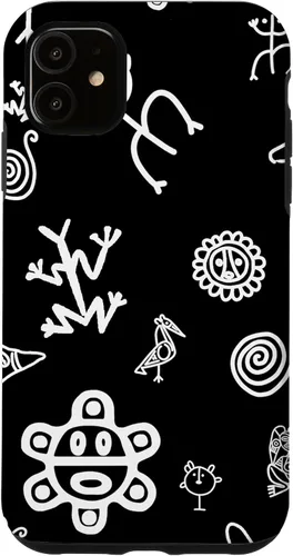 Vista 8 de Simbolos Tainos Tallados Indios de Puerto Rico Boricua Pride - Carcasa para iPhone 17