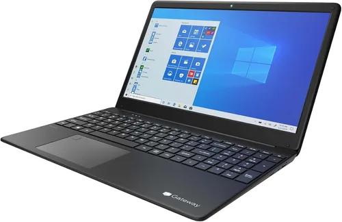 Vista 6 de Laptop Gateway FHD Ultra Slim de 15.6 pulgadas en negro AMD Ryzen 5 3450U (mejor que i7-8565U), 8 GB de RAM, 256 GB SSD, escáner de huellas