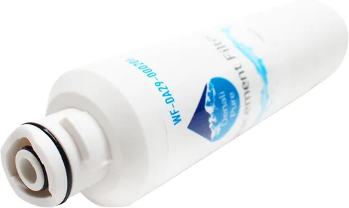 Vista 2 de Paquete de 4 filtros de agua de repuesto para refrigerador Samsung RF260BEAESR/AA-0001, compatible con Samsung DA29-00020B, DA29-00020A, cartucho