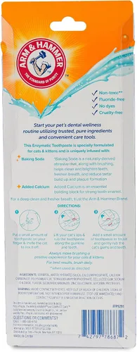 Vista 11 de Arm & Hammer Complete Care - Kit dental para perros, pasta de dientes enzimática para perros con sabor a atún, cepillo de dientes y cepillo de dedo