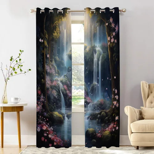 Vista 82 de Shrahala Cortinas blancas S inspiradoras para ventanas de cocina, cortinas negras con palabras cristianas para cafetería, cortinas opacas
