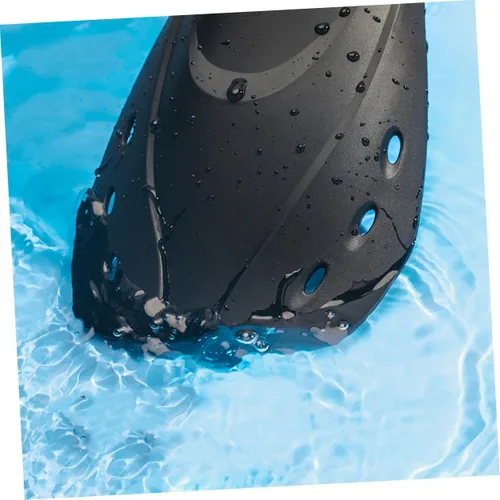 Vista 8 de Alipis Adjustable Short Swimming Fins for Adults Unisex Lightweight TPR Dive Flippers with Open Toe Design Comfortable Swim Training Snorkeling